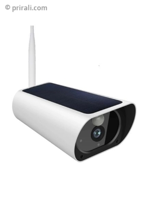Camera de surveillance étanche panneau solaire Wifi et IP Zoom X4